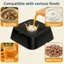 QEARY Bát Ăn Chậm, Bát Liếm Chó Dung Tích Lớn Chống Tràn, Chống Chảy Nhựa Cán Liếm Chống Trơn Trượt Cho Thú Cưng Ăn Tại Nhà