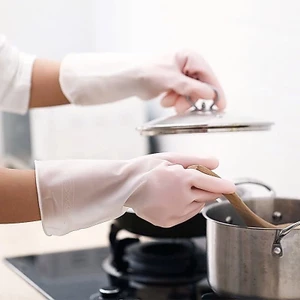 BAO TAY CAO SU NHÀ BẾP C25 SIÊU DAI, CHỐNG TRƠN TRƯỢT, Dọn Dẹp Hiệu Quả, Giặt Giũ Tiện Lợi, Bền Bỉ Lâu Dài