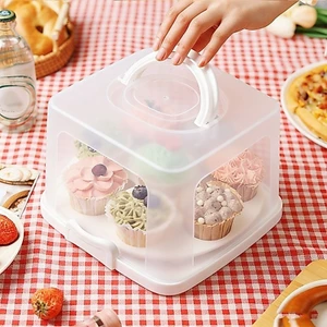 SA Hộp Bánh Trong Suốt Cho Mặt Bàn Nhà Bếp Chống Bụi Thiết Kế Di Động