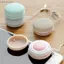 KIKIN Macaron Shape Cleaner cho màn hình điện thoại Ống kính máy ảnh và kính mắt Móc khóa di động đính kèm có thể giặt được
