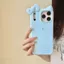 Hoạt Hình Dễ Thương Sữa Xanh KT Mèo Vòng Tay iphone17 Apple 16 Thích Hợp Cho 14 / 15pro max Ốp Điện Thoại 13