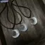 Bluelover Dễ Thương Cổ Tích Phong Cách Mặt Trăng Mặt Dây Chuyền Xương Đòn Dây Xích Nelace Thích Hợp Cho Nữ Trang Sức Phụ Kiện Quà Tặng Mới