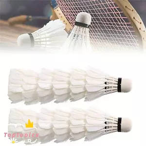 TOPTOOLCX 3 / 6 / 12 Bóng Cầu Lông, Cầu Lông Bền Ổn Định, Phụ Kiện Huấn Luyện Cầu Lông Thể Thao Chuyên Nghiệp Hộ Gia Đình