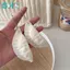 GHX Mô Phỏng Bánh Bao Nén Đồ Chơi Móc Khóa Túi Mặt Dây Chuyền Dễ Thương Antistress Giảm Căng Thẳng Chậm Phục Hồi Đồ Chơi VN