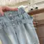 Phiên bản Hàn Quốc (90-140) Quần yếm Denim mềm mỏng thời trang phong cách mới mùa hè