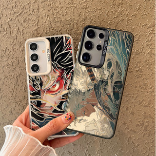 Dành Cho Samsung S26 Ultra S25 Ultra S24U S23U S22U A17 A07 A16 A06 A55 "Luffy" "Zoro" Hard Frosted Case / Galaxy A12 A13 A14 A06 A05 A52 A51 Bìa Mềm Chống Sốc