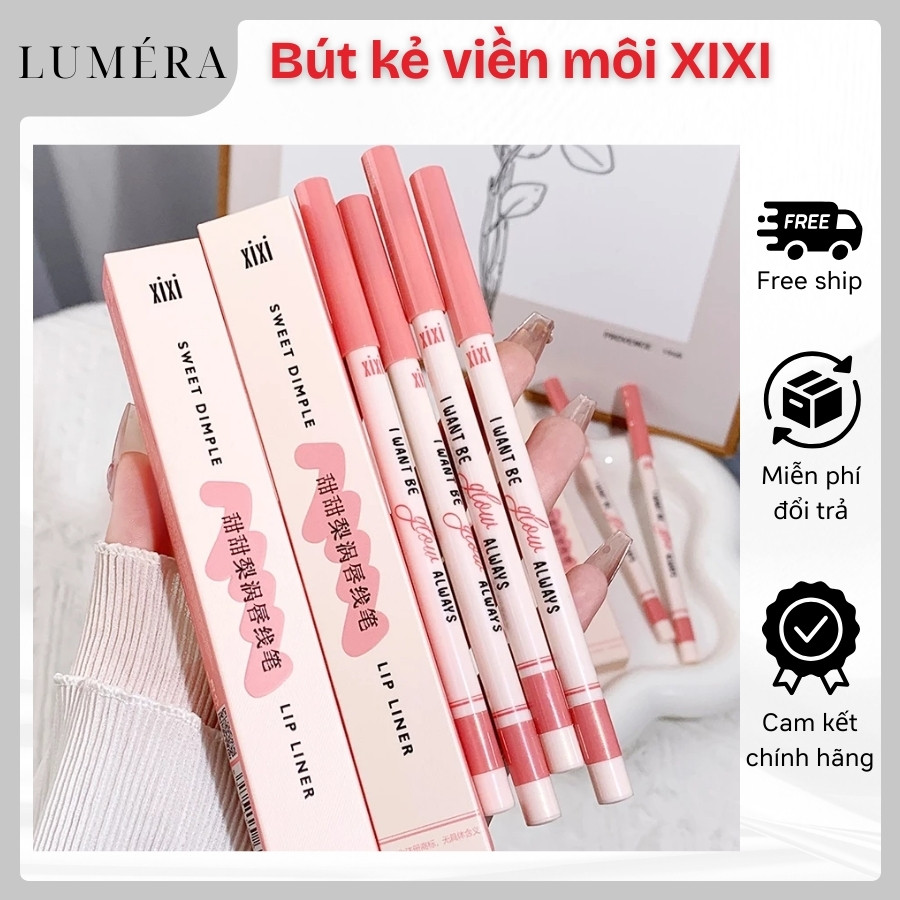 Chì Kẻ Viền Môi XIXI D647 Bút Kẻ Viền Môi Mềm Mượt Lì Lâu Trôi Chống Thấm Nước