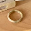 OUSXA Fine Bangles, Vòng tay cổ tay tròn mịn đầy màu sắc, Vòng tay nhựa mỏng phóng đại thanh lịch Quà tặng