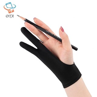 [DTA] Chống bẩn Chống cảm ứng Chống mài mòn và chống mồ hôi Hai ngón Găng tay vẽ tranh chống chạm để vẽ Găng tay máy tính bảng VN