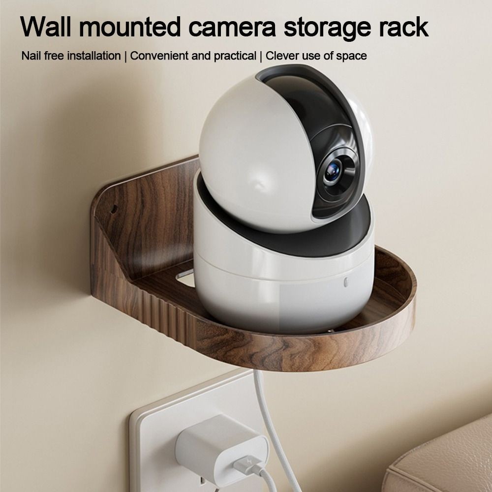 Giá đỡ hỗ trợ máy ảnh DAYBREAK, Giá đỡ giám sát camera quan sát bằng nhựa treo tường, Giá lưu trữ máy ảnh tiết kiệm không gian hữu ích Giá đỡ ngoài trời trong nhà