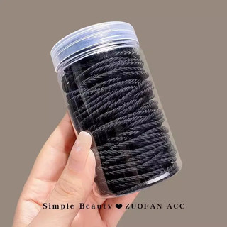 Dây buộc tóc cao su bền, đàn hồi cao - Phong cách mới cho đuôi ngựa