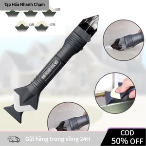 Bộ Dụng Cụ Miết Keo Silicon Chà Ron Gạch, Cạo Cắt Keo Silicone Cửa Kính, Có Thể DIY Tại Nhà, Tiện Lợi, Giá Cả Hợp Lý