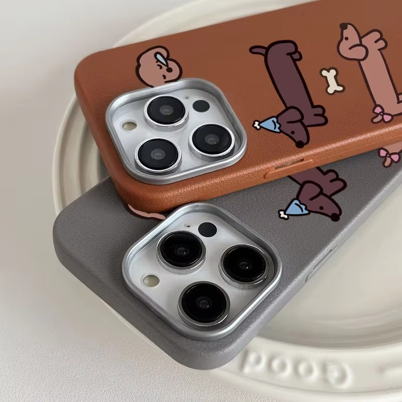 Ốp Điện Thoại Dachshund Hoạt Hình Đáng Yêu Cho Tecno Spark 10C 40C 30C 20C Spark 10 40 30 20 Pro + GO2 1 1S 2025 2024 Vỏ Họa Tiết Da