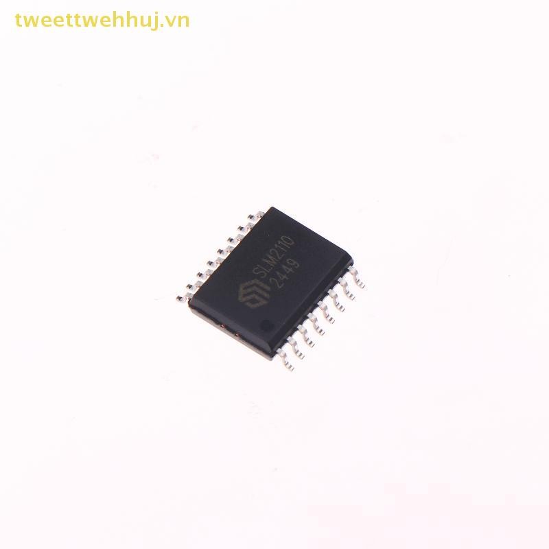Nhíp 1 / 3 / 5 Cái Mới SLM2110CG SLM2110 SOP16 Chipset Full-Bridge / half-Bridge Driver IC Chip VN