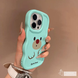 Ốp Điện Thoại Mờ Hoạt Hình Gấu Dễ Thương Cho OPPO A73 A53 A53s A92 A72 A52 A31 A9 A5 2020 A5S A3S A12 A12E F15 F11 F9 Pro 5G 4G Vỏ Sóng 3D Màu Trơn Emoji Ốp Lưng