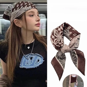 Thu Đông Retro Thời Trang Nâu Turban 2026 Phong Cách Mới Turban Nữ