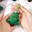 Sang Trọng Chuông & Người Tuyết Mặt Dây Chuyền Cho Ba Lô và Móc Khóa - Phong Cách Giáng Sinh