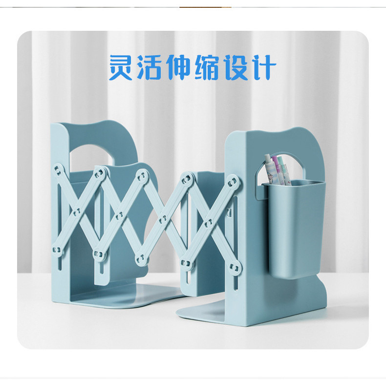 Giá đỡ sách để bàn có thể gập lại và mở rộng có kệ kẹp sách cho học sinh - Sắp xếp lưu trữ dễ dàng