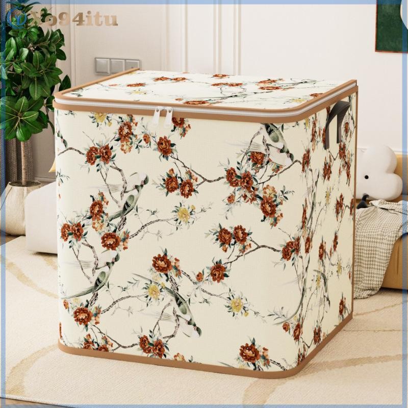 XOITU 100L Hộ Gia Đình Dung Tích Lớn Túi Bảo Quản Chất Liệu Không Dệt Tủ Quần Áo Sắp Xếp Tủ Quần Áo Có Thể Được Sử Dụng Cho Chăn Quần Áo Đồ Chơi VN
