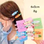 Kẹp tóc nữ hàn quốc phong cách ulzzang set 2 cái 6x2cm item chụp ảnh hoài niệm cho giới trẻ