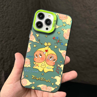 Ốp điện thoại hình Twinkle dễ thương hoạt hình cho iPhone 17 / Air / 16PLUS / 15pro max / 14 / 13 / 12 / 11 / X / XS / XR / 7 / 8 / IMD Vỏ bảo vệ chống rơi và chống sốc bằng bạc đầy màu sắc IMD