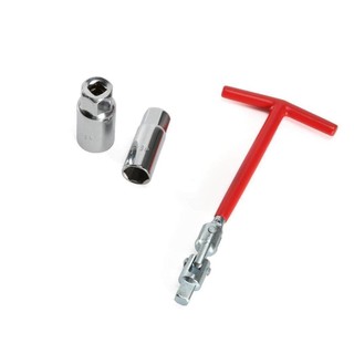 AIMVUKES Dụng Cụ Tháo Bugi, Tay Cầm Thanh Chữ T Thông Dụng Spark Cắm Với Ổ Cắm 16 Mm & 21 Mm