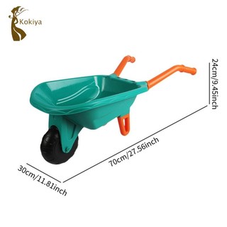 Xe đẩy làm vườn cho trẻ em có xe cút kít cát, xe đẩy đào một bánh để chơi ngoài trời