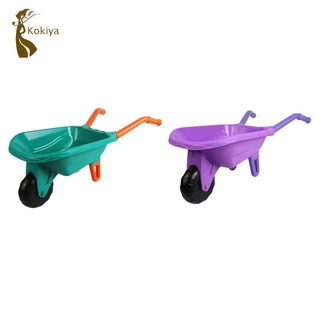 Xe đẩy làm vườn cho trẻ em có xe cút kít cát, xe đẩy đào một bánh để chơi ngoài trời