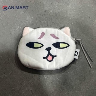 Bigdealssuper Túi đựng tai nghe Trẻ em Ví đựng tiền xu Biểu hiện thú vị Tai nghe Cáp dữ liệu Túi lưu trữ di động siêu