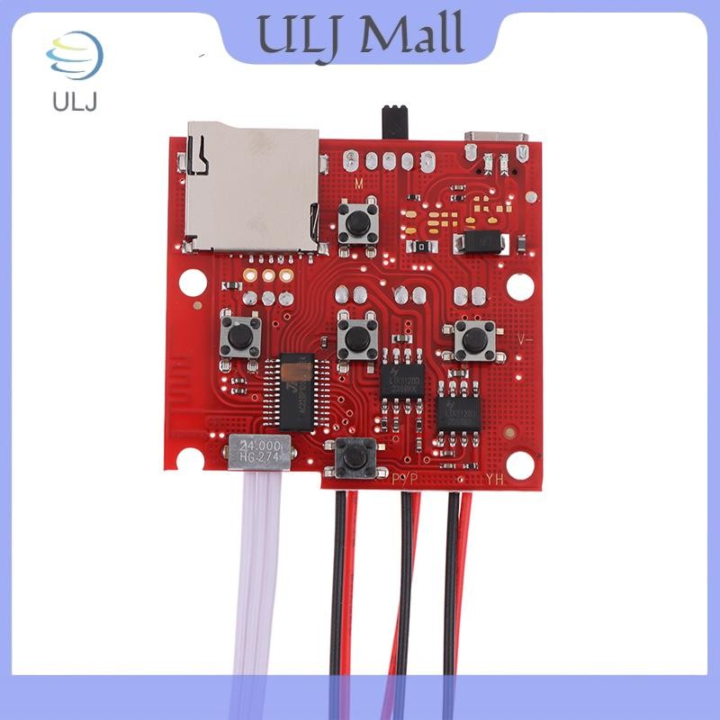 Mô-đun loa điện tử không dây ULJ PCB với bộ khuếch đại Bộ giải mã Mp3 Đài FM Bảng mạch âm thanh LED Mô-đun không dây kênh kép.