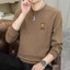 Áo hoodie Jacquard mới phù hợp xu hướng xuân thu, cổ tròn dài tay, phù hợp cả nam và nữ