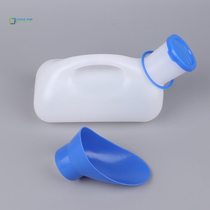 [Dream] 1200ml Nữ Nam Nhựa Di Động Di Động Nhà Vệ Sinh Ô Tô Du Lịch Cắm Trại Đi Bộ Đường Dài Đi Tiểu Du Lịch Ngoài Trời Supplli mới