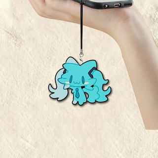 Anime Kasane Teto Cosplay Keychain Badge Acrylic Lapel Pin Keyring Key Chain 3Pcs/Set Phone Chain Brooch Bag Accessories