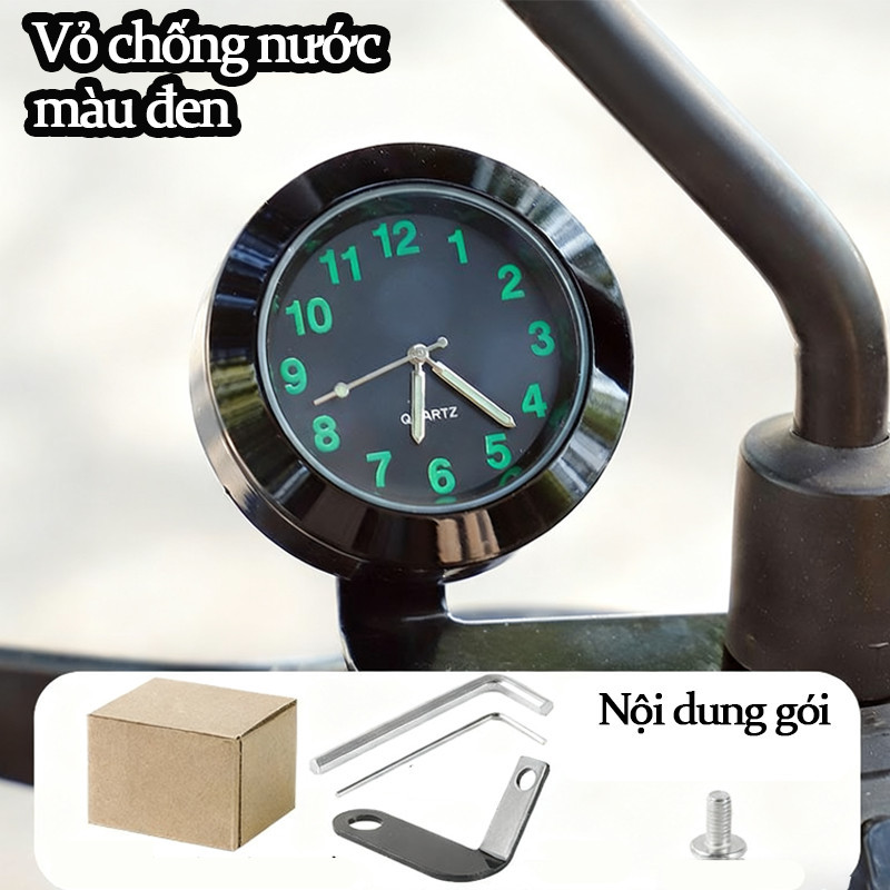 Đồng hồ xe máy phát sáng Đồng Hồ Gắn Xe Dành Cho Xe Điện Vinfast Feliz & Evo，Dễ dàng lắp đặt