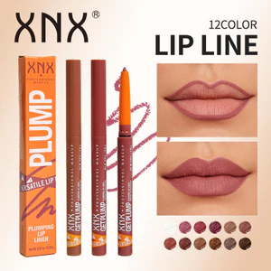 YW Thương Hiệu Mới 12 Màu Xoay Môi Son Môi Son Môi Môi Tăng Cường Môi Dưỡng Ẩm Lâu Dài Không Phai Màu Móc Dòng Bút Chì Môi