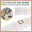 Bộ 5 Túi Hút Bụi Cho WD1 Pin Nhỏ Gọn Thay Thế 2.863-297.0 Sweper Thùng Bụi Thay Thế Các Bộ Phận (R F C V)