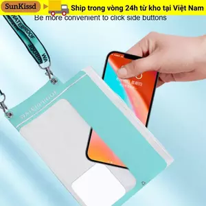 SUNKISSD Điện thoại chống nước Bảo vệ chống bụi cho Drift Lặn lướt sóng Vỏ điện thoại di động