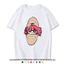 BH2 Kasane Teto hoạt hình 220g cotton dày áo thun mùa hè Anime tay ngắn Top HB2