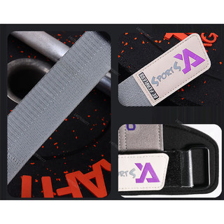 1 Cặp 3 Lớp Da Bò Găng Tay Nâng Cân Deadlift Grip Miếng Lót Cho Tập Thể Dục Tập Gym Dây Đeo Cổ Tay Tập Luyện Găng Tay Kéo