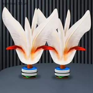 SRVN Foot Ki Fancy White Goose Feather Shuttleco để tập thể dục Trung Quốc Ki Shuttleco Fitness Entertainment.