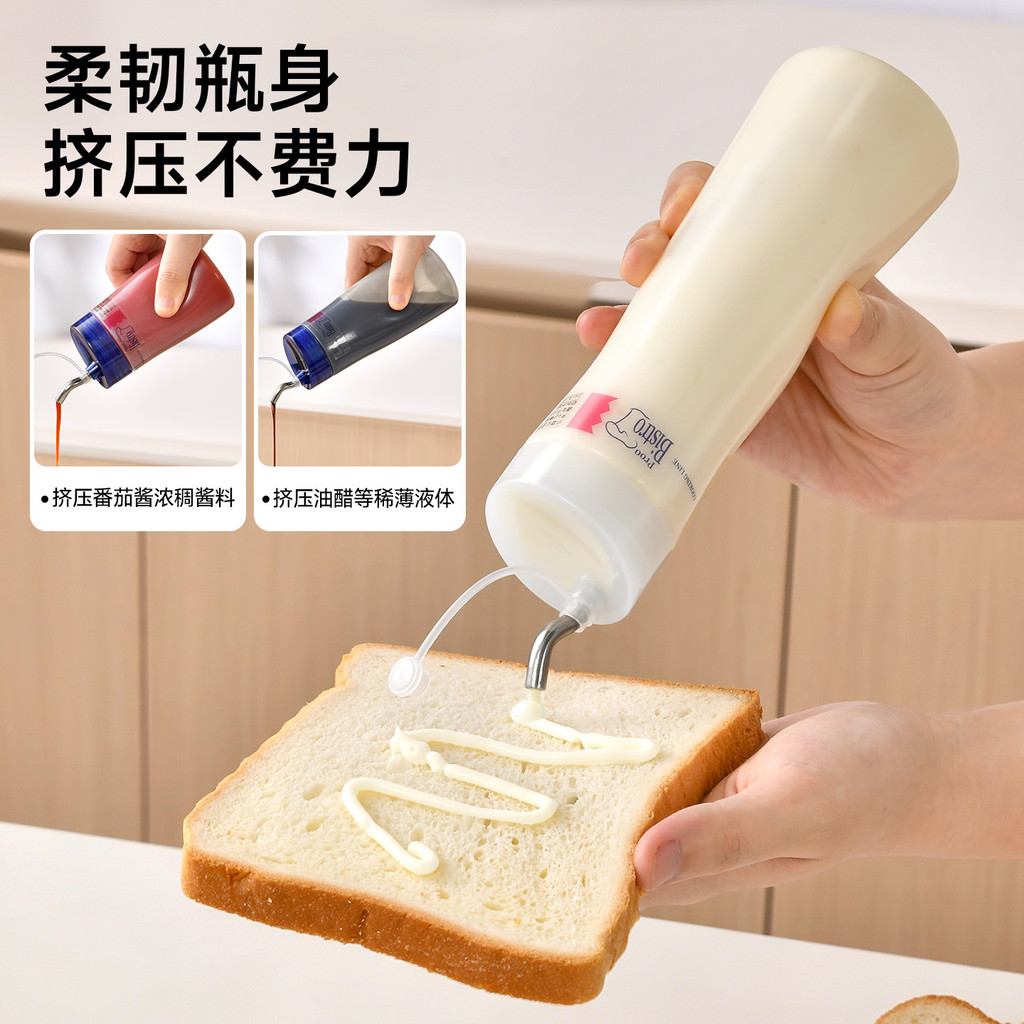 Chai dầu/giấm Nhật Bản, chống rò rỉ, bình bóp cho gia vị nhà bếp, 6.16 DIHT