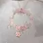 PNPIA- Mặt Dây Chuyền Hoa Hồng Đính Hạt Dây Chuyền Vòng Tay Ngọt Ngào Cho Nữ Quà Tặng Trang Sức Hợp Thời Trang