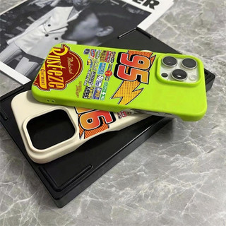 95 Lightning Racing Half Gói Thích Hợp Cho iPhone 13 Pro Max 16 Pro 17 ProMax XS 12 Pro 15 XR 17 Pro 11 Pro Max 14 Pro Vỏ Bảo Vệ Điện Thoại Silicon Mềm