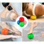Massage Đậu Phộng Bóng Spiky Huấn Luyện Đau Cơ Căng Thẳng Massage Chân Thư Giãn Bóng Myofascial Cho Dụng Cụ Massage Plantar