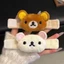 PS1 Rilakkuma Plushie Dễ Thương Sang Trọng Gấu Túi Quyến Rũ Đồ Chơi Nhồi Bông Mặt Dây Chuyền Trang Trí Quà Tặng Cho Bạn Bè SP1