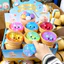 Mềm TPR Lấp Lánh Sáng Bao Squishy Với Chân Đế Hấp Đồ Chơi Fidget Chống Rách Có Thể Giặt Được Để Chơi Hàng Ngày Lâu Dài