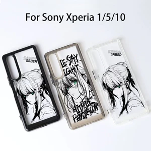 Ốp Điện Thoại Trong Suốt Cứng "Sabre" Cho Sony Xperia 1 V VI VII VIII Xperia 5 V Xperia 10 V VI VII / Vỏ Sony Chống Sốc