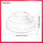 Cân bằng bóng chống trượt Half Dome Step Pad để phối hợp Nhận thức cơ thể Huấn luyện thể thao trong nhà