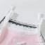 6M-3Y Bé Gái Xe Tăng Áo 3 Cái / gói Thời Trang Mùa Hè Ren Viền Không Tay Có Gân Camisole