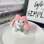 Dễ Thương Lop-Eared Thỏ Móc Khóa Mặt Dây Chuyền Handmade Len Móc Dài Tai Thỏ Búp Bê Dễ Thương Túi Treo Quà Tặng
